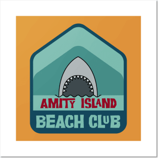 Amity Island Beach Club Posters and Art